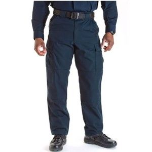 5.11 TACTICAL MEN’S TDU RIPSTOP PANT NAVY STRAIGHT LEG WAIST 31" REGULAR DURABLE